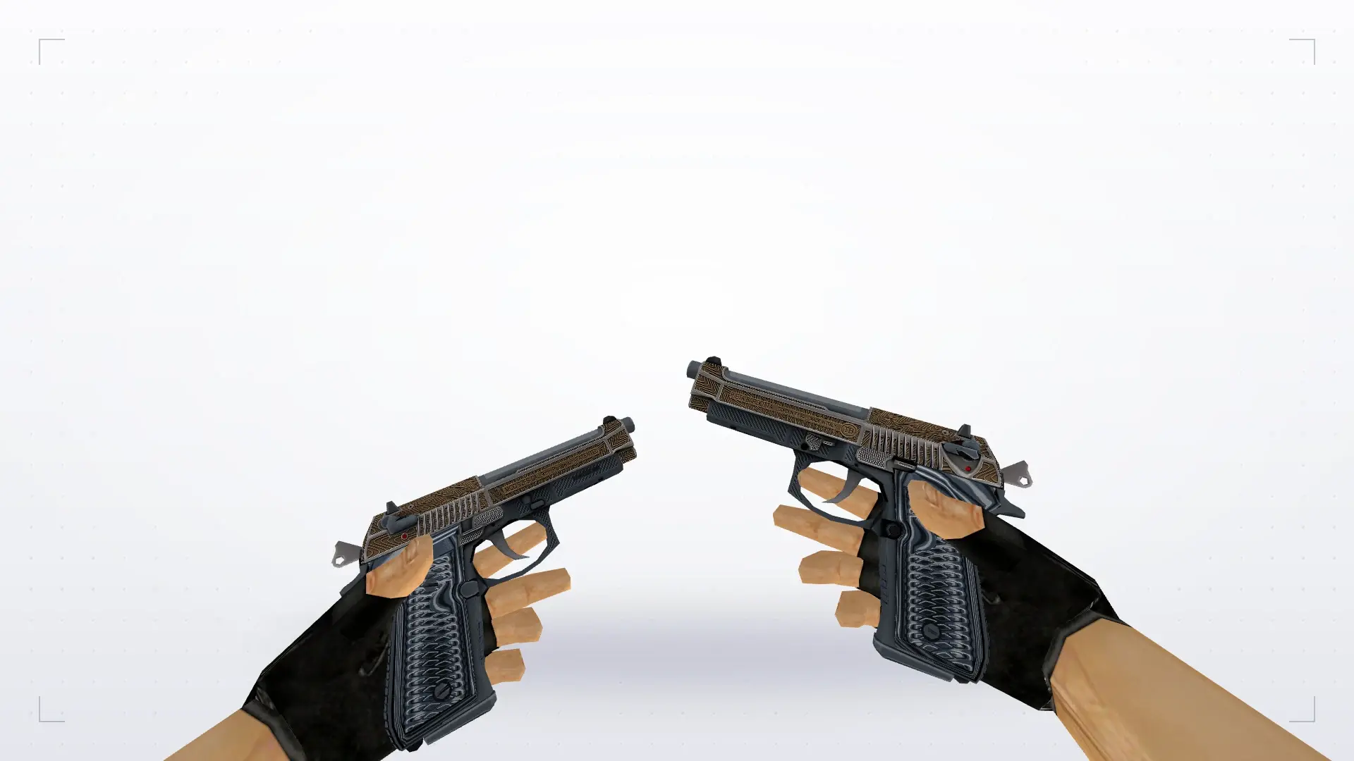 Dual Berettas Tread — first person