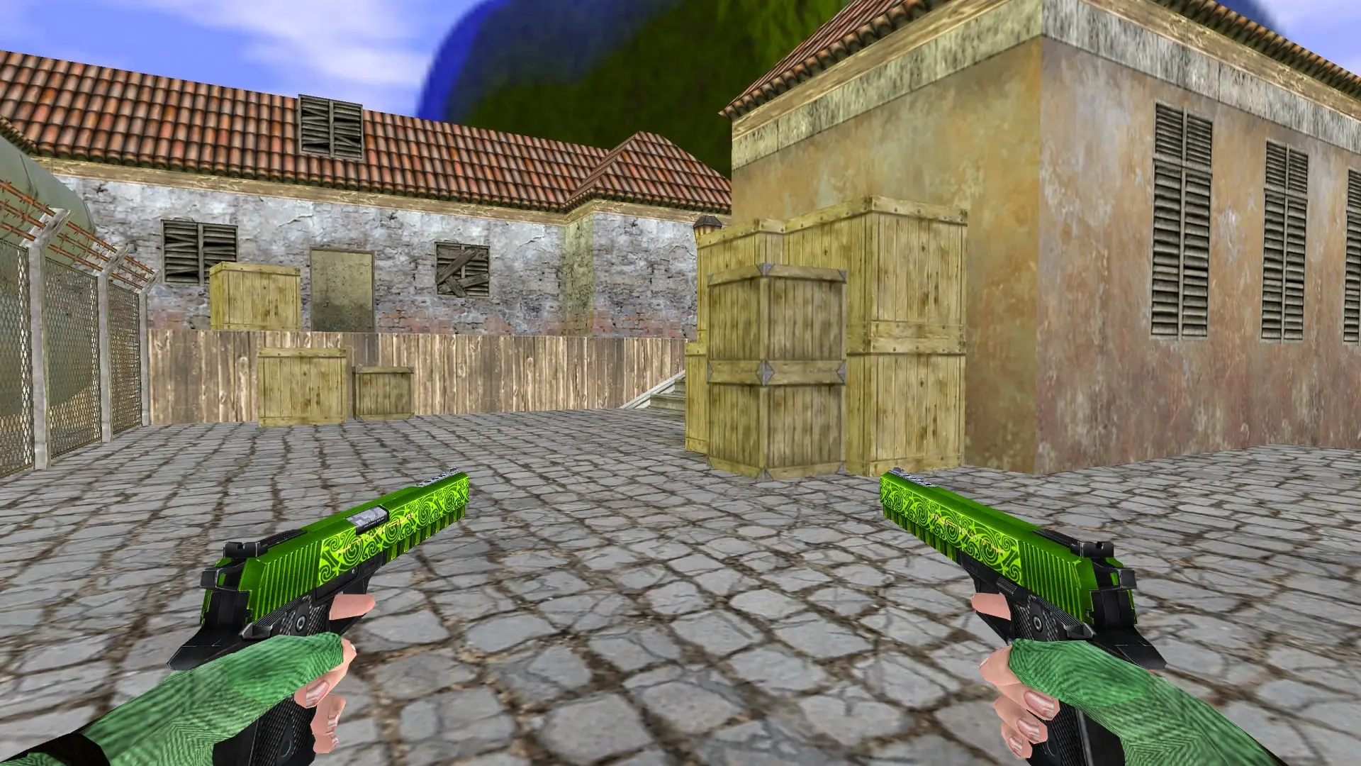 Dual Berettas Poison — de_inferno (first person)
