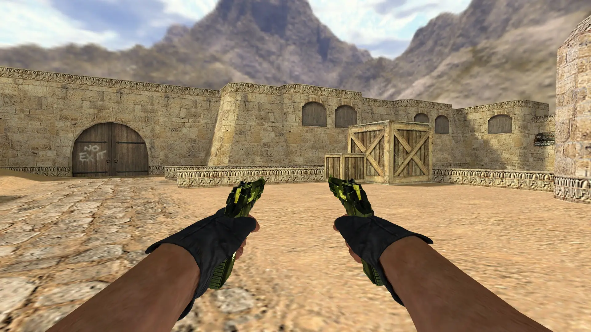 Dual Berettas | Retribution — de_dust2 (first person)