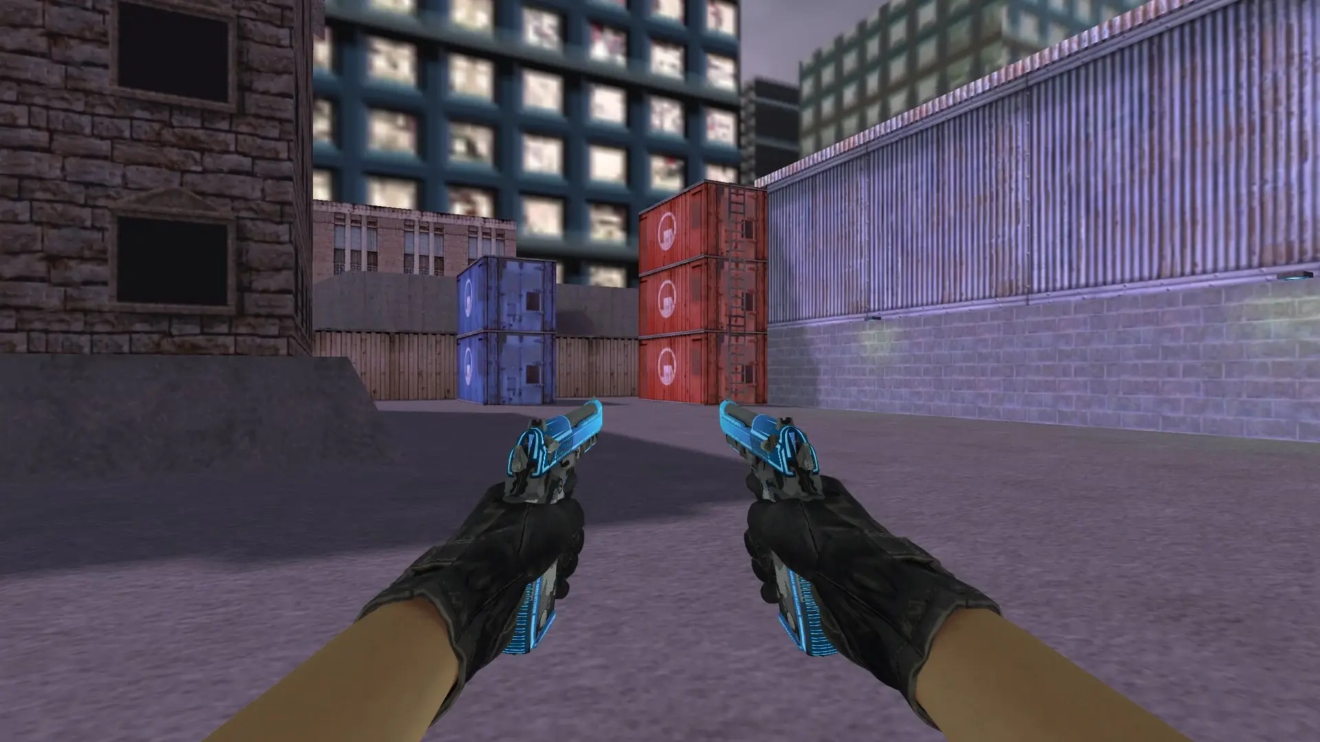 Dual Berettas | Urban Shock — cs_assault (first person)