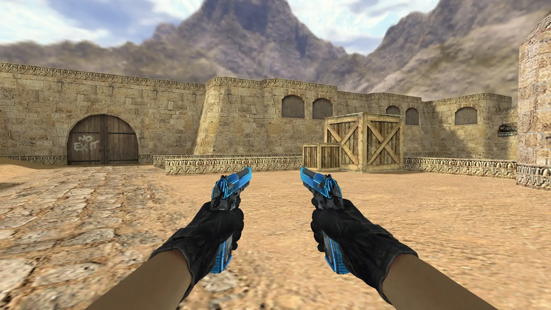 Dual Berettas | Urban Shock — de_dust2 (first person)
