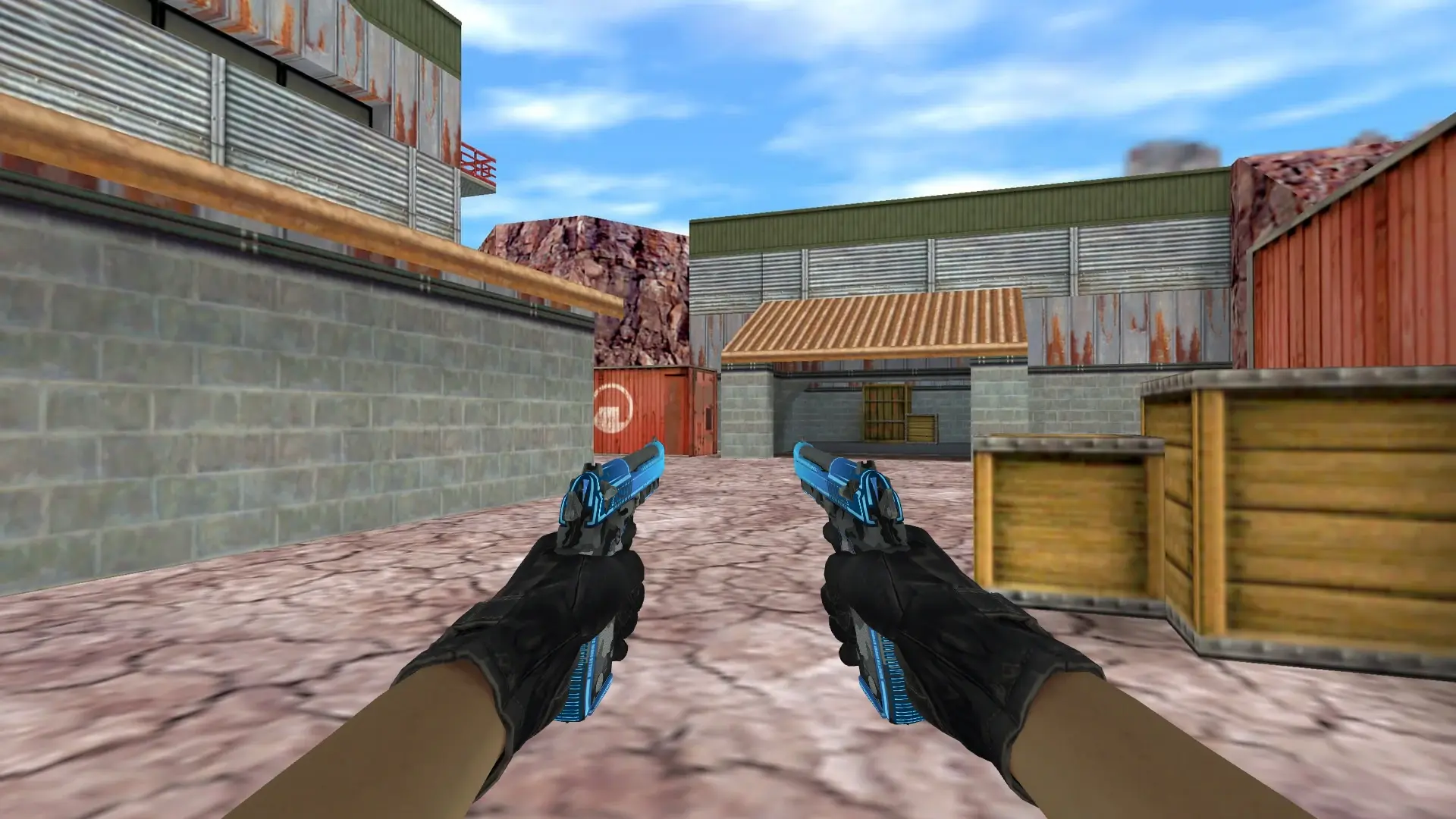 Dual Berettas | Urban Shock — de_nuke (first person)
