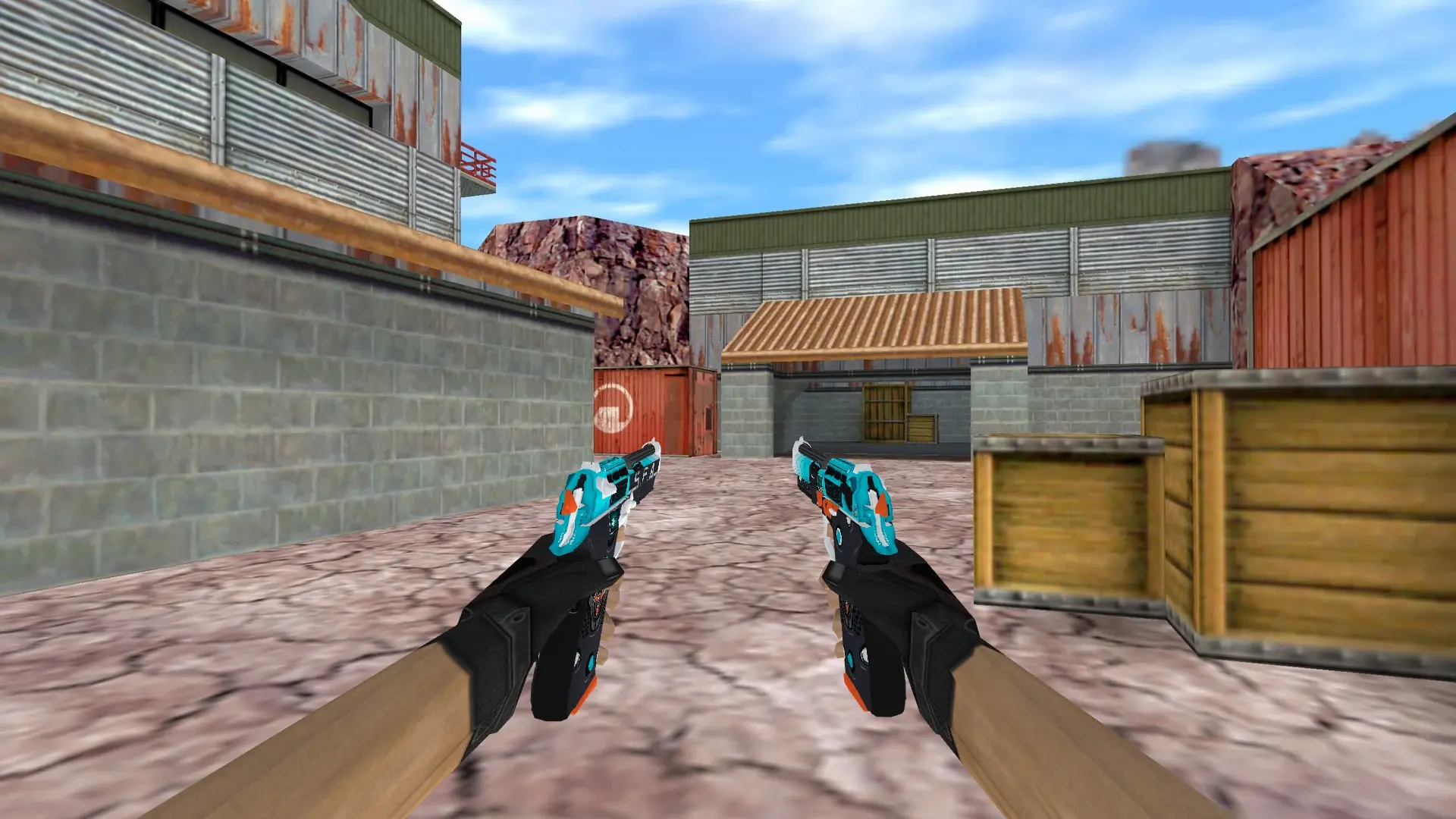 Dual Berettas Trigger Happy — de_nuke (first person)