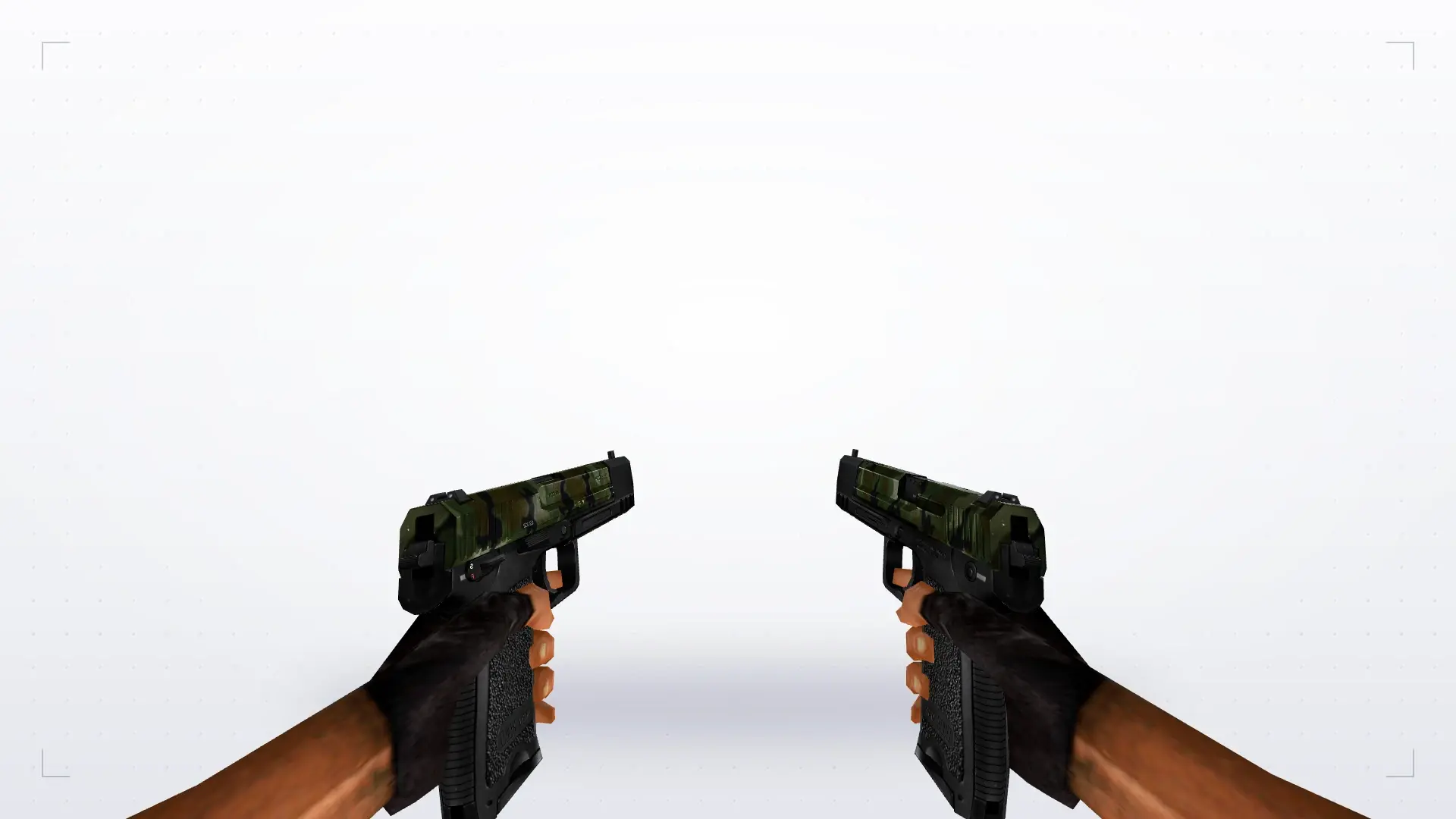Dual USP Camo — first person