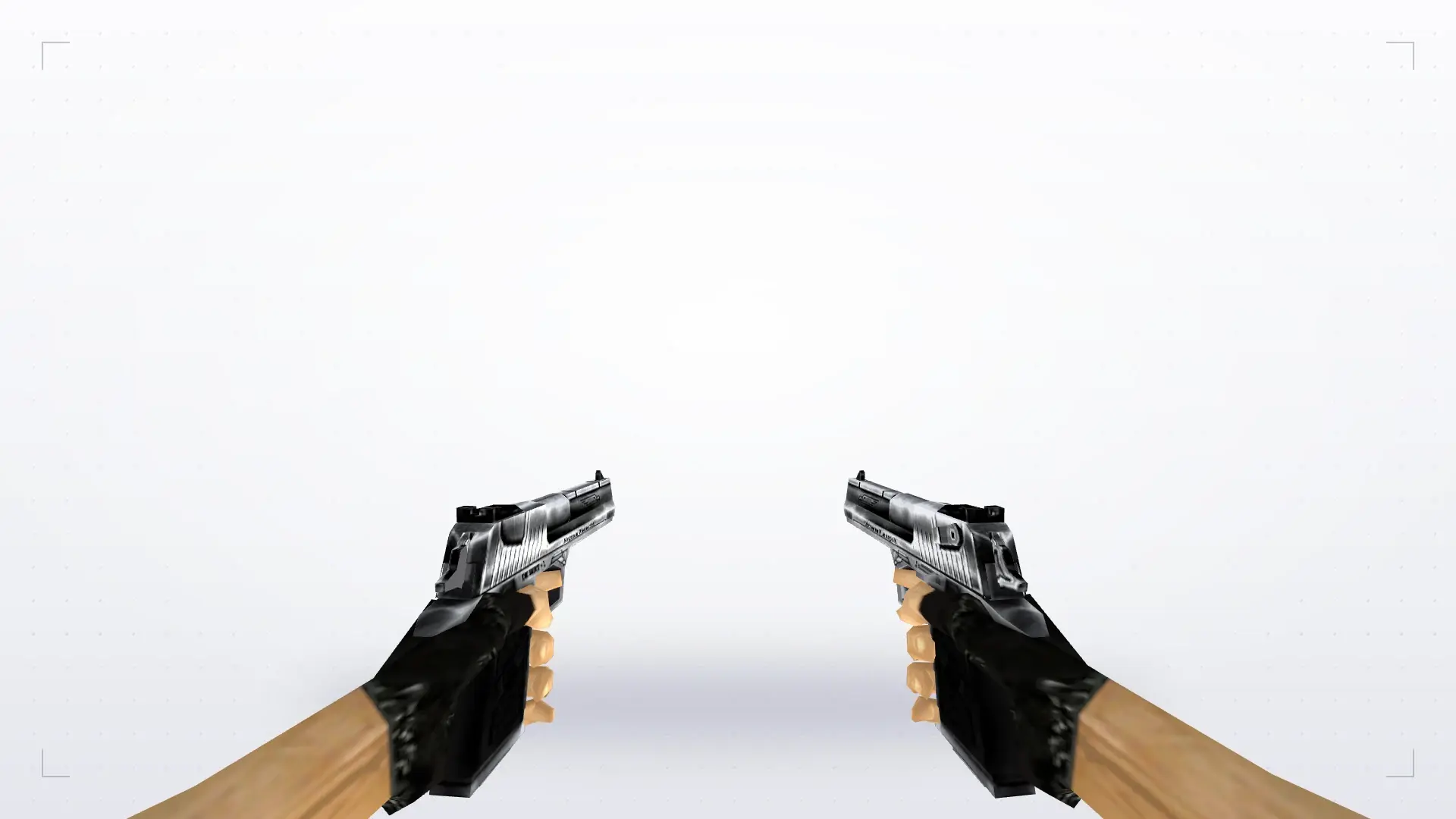 Dual Desert Eagle — first person