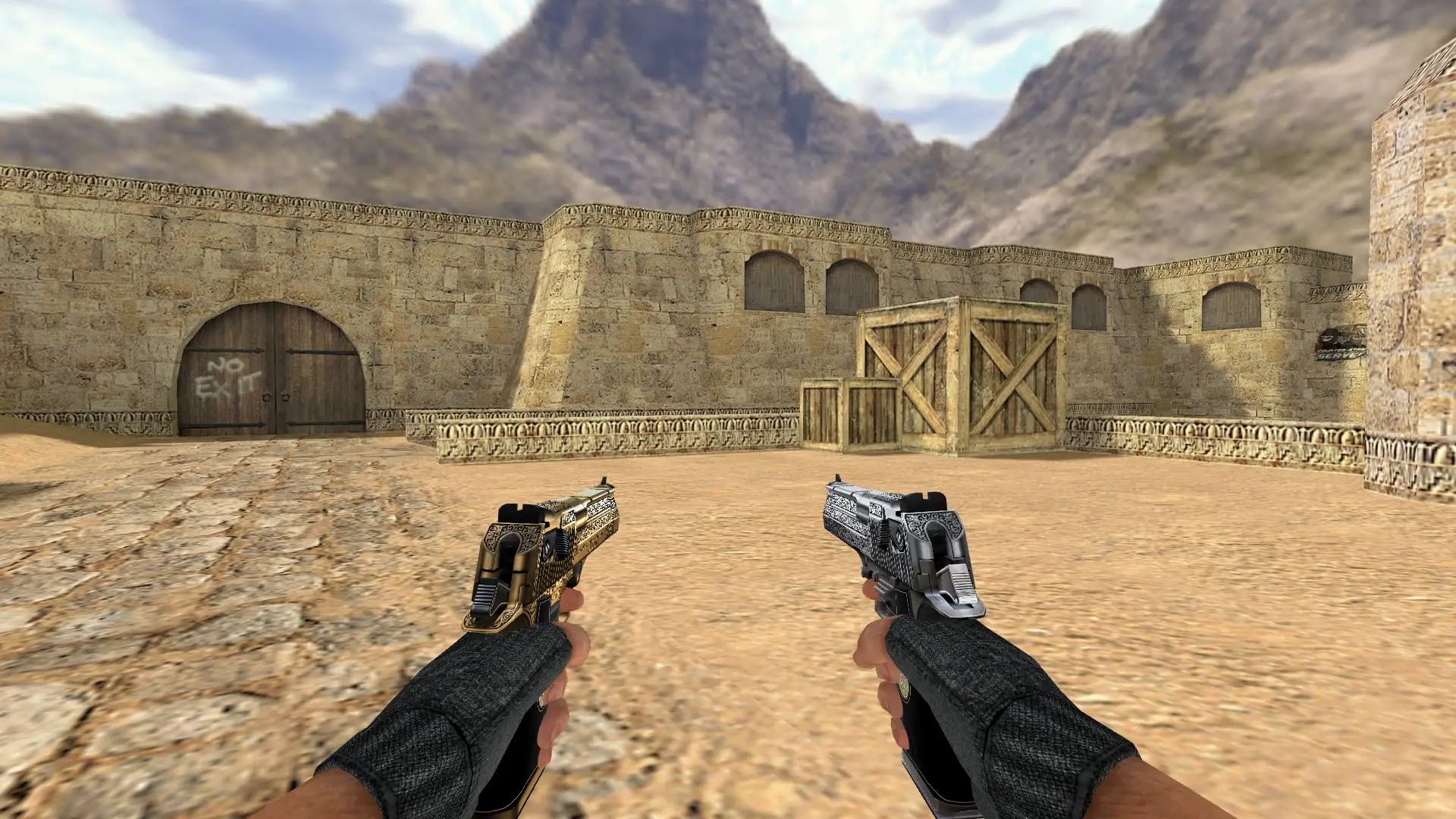 Dual Desert Eagle Cartel — de_dust2 (first person)