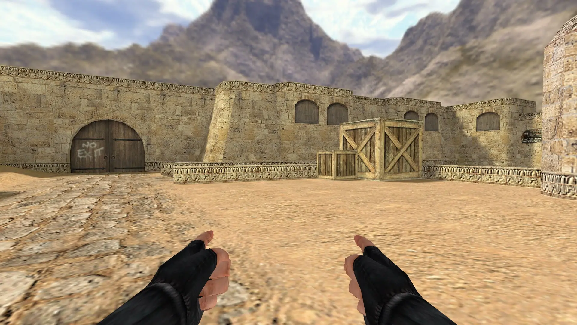 Dual Finger Guns — de_dust2 (first person)