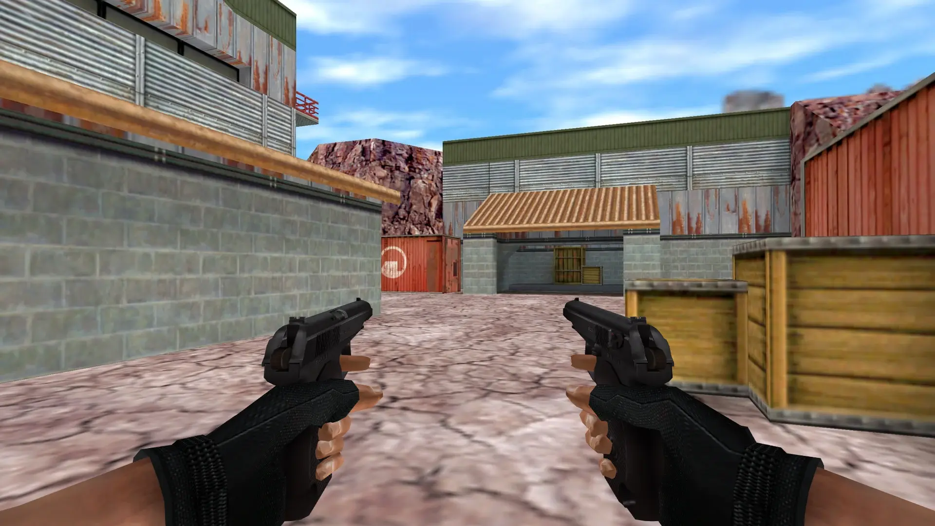 Dual Makarov PM — de_nuke (first person)