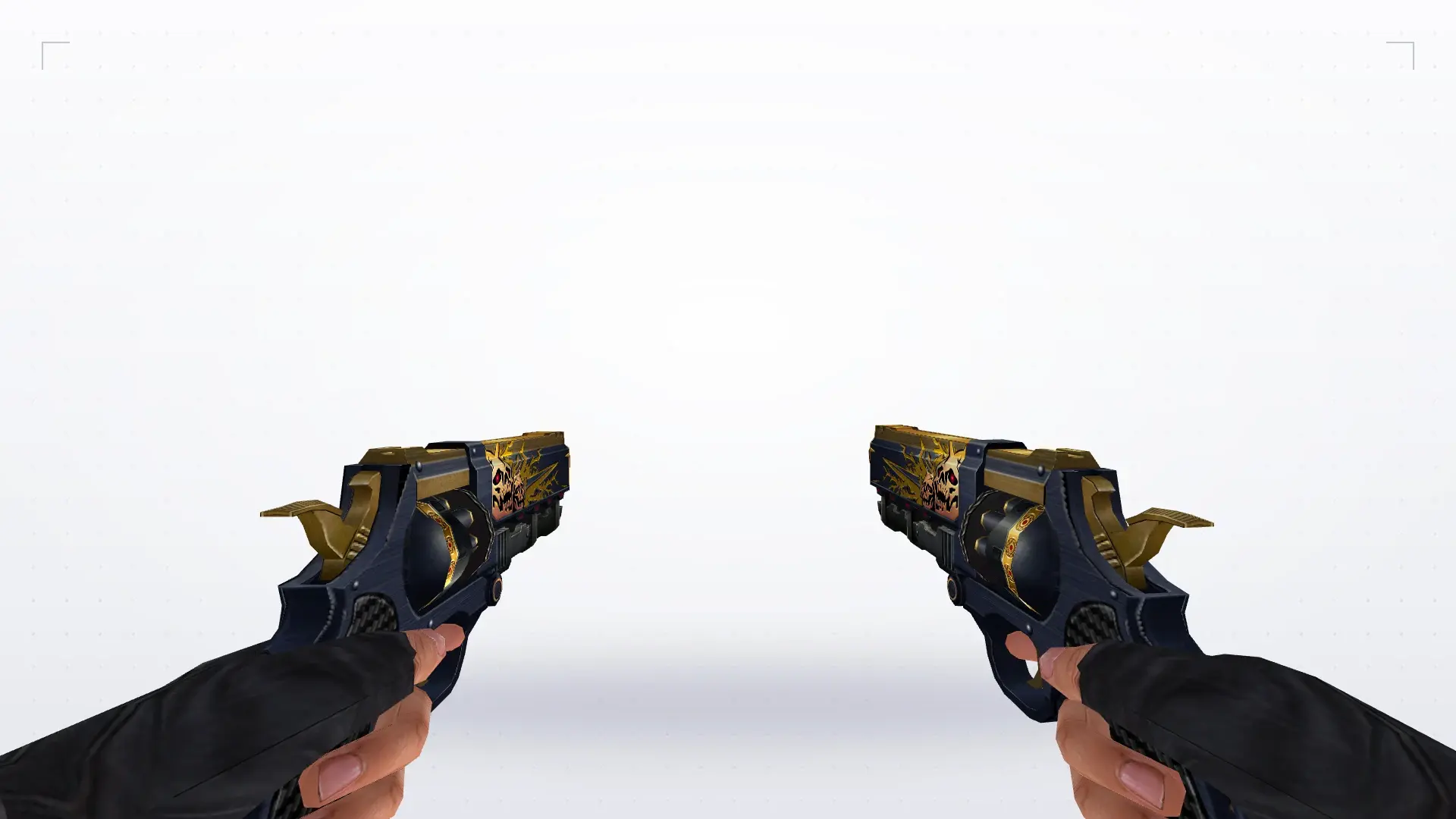 Dual Revolvers Futuro — first person