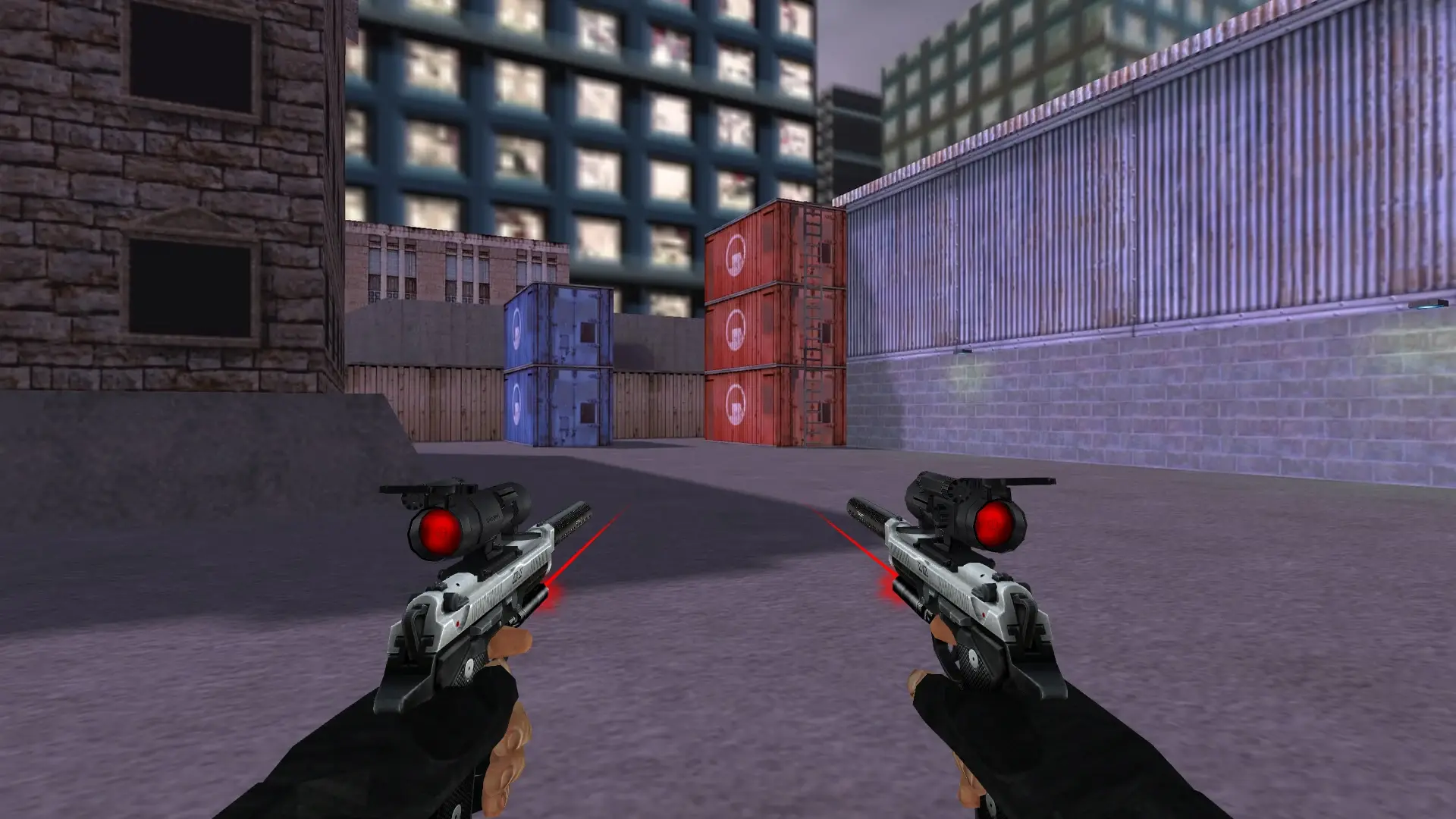 Dual Tactical Elites — cs_assault (first person)
