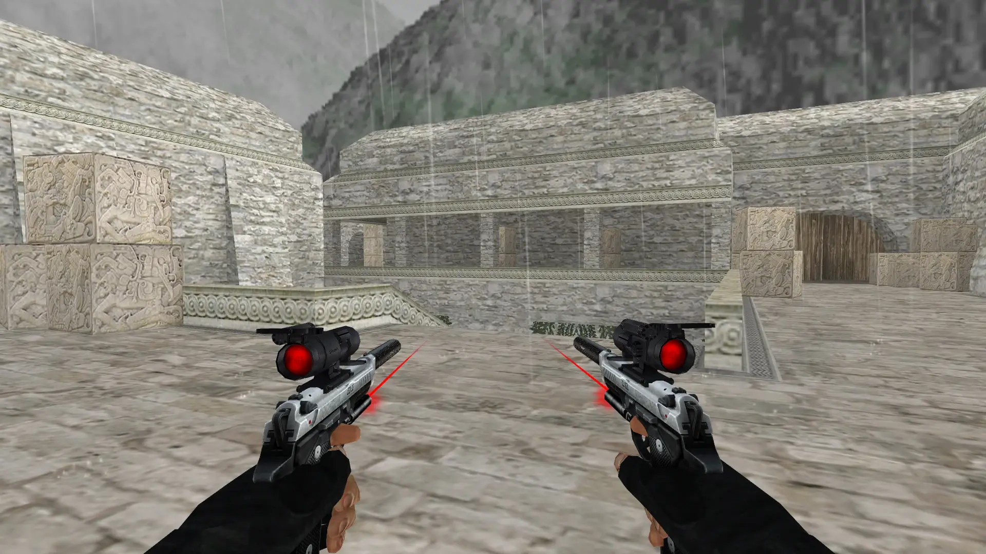 Dual Tactical Elites — de_aztec (first person)