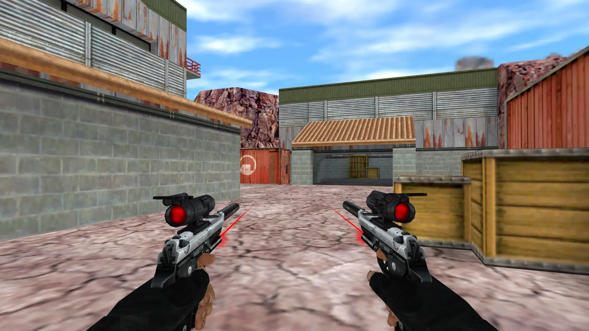 Dual Tactical Elites — de_nuke (first person)