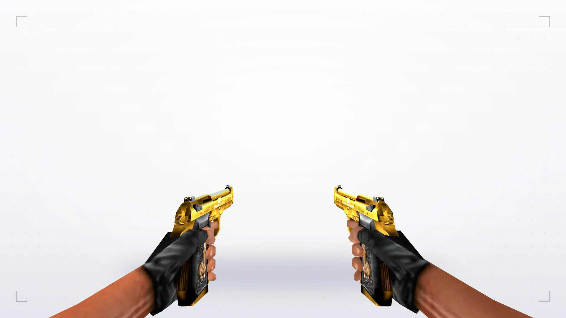 Dual Elites Golden — first person