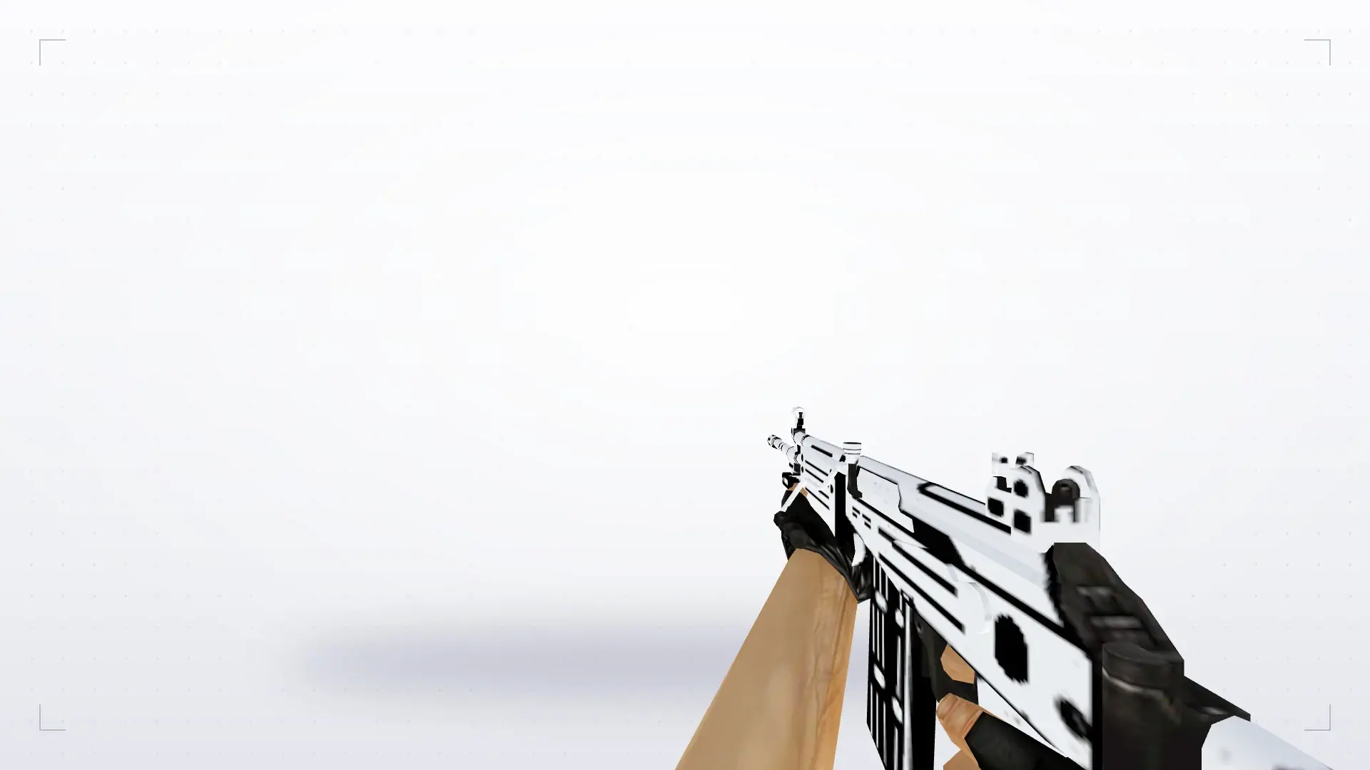 Default Galil Black-n-White — first person