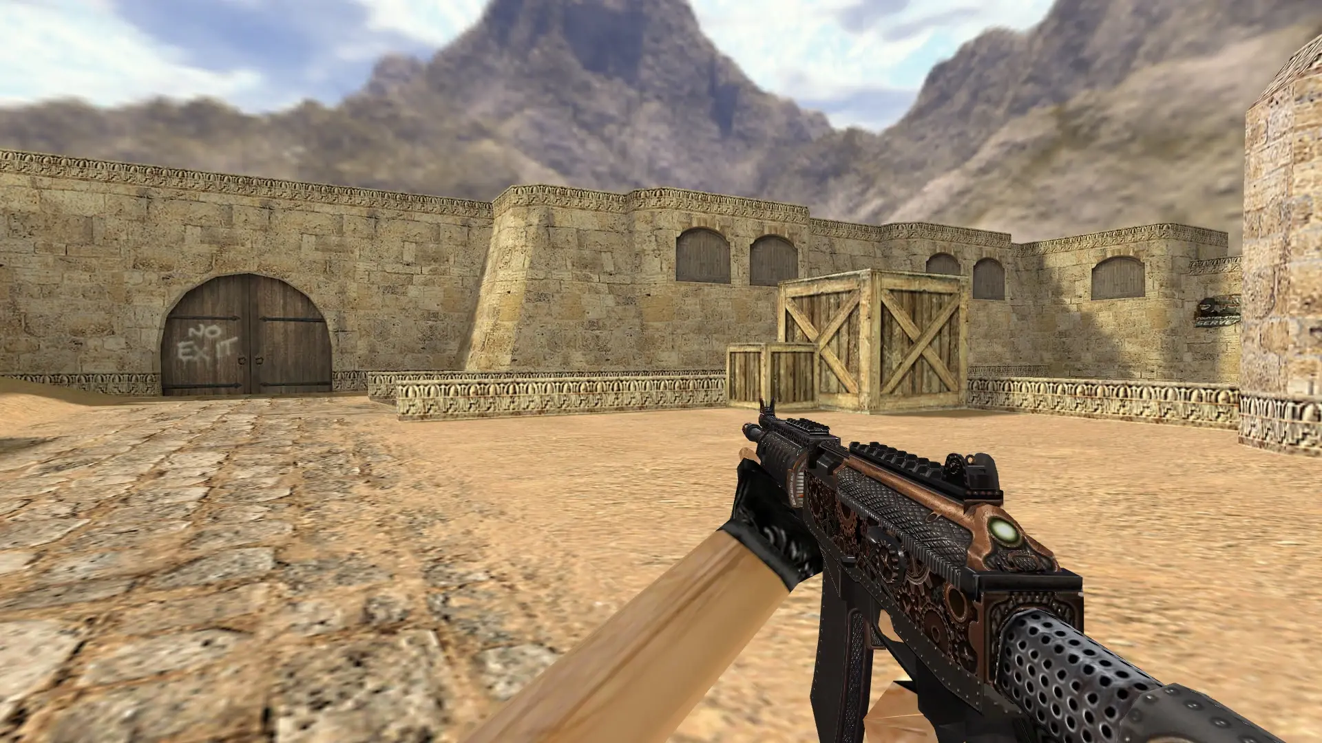 Galil Cogworks — de_dust2 (first person)