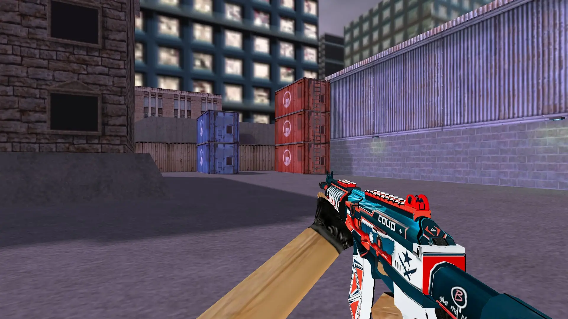 Galil Coup — cs_assault (first person)
