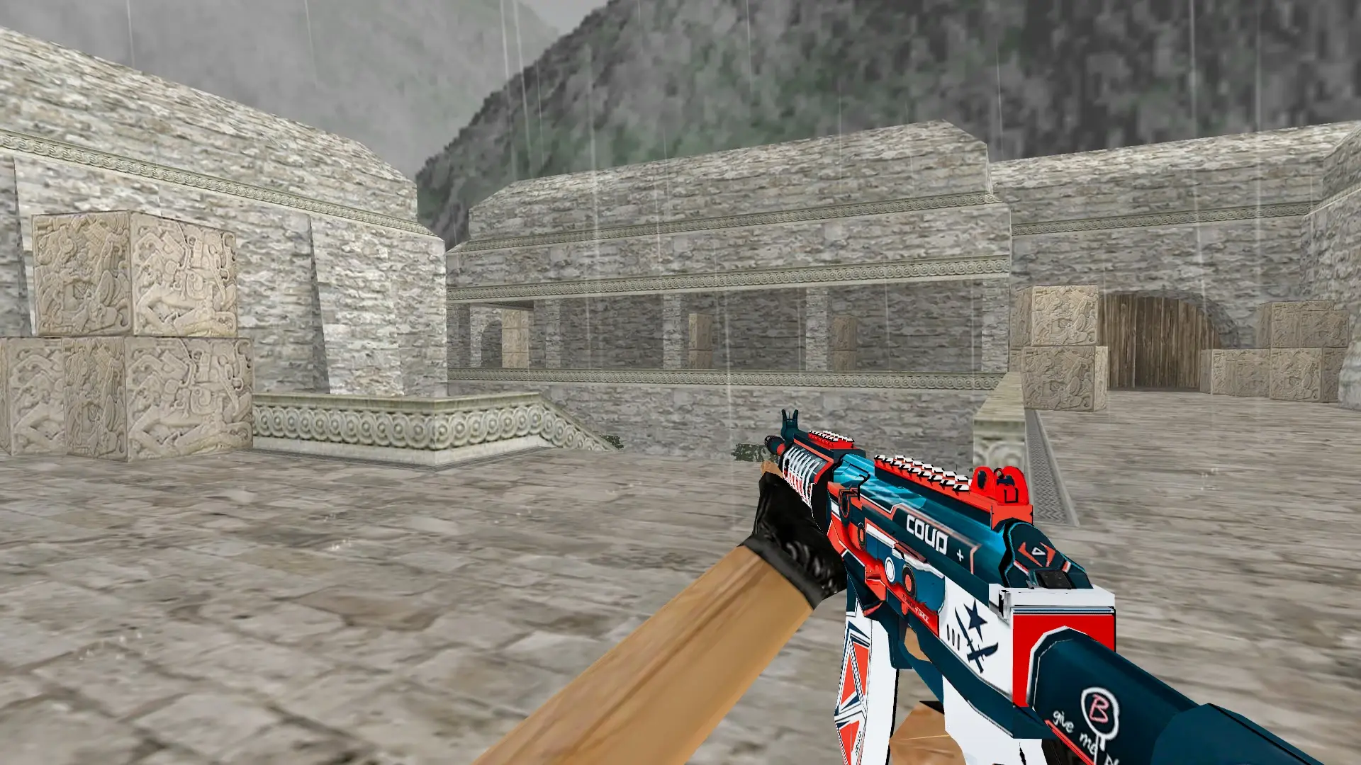 Galil Coup — de_aztec (first person)