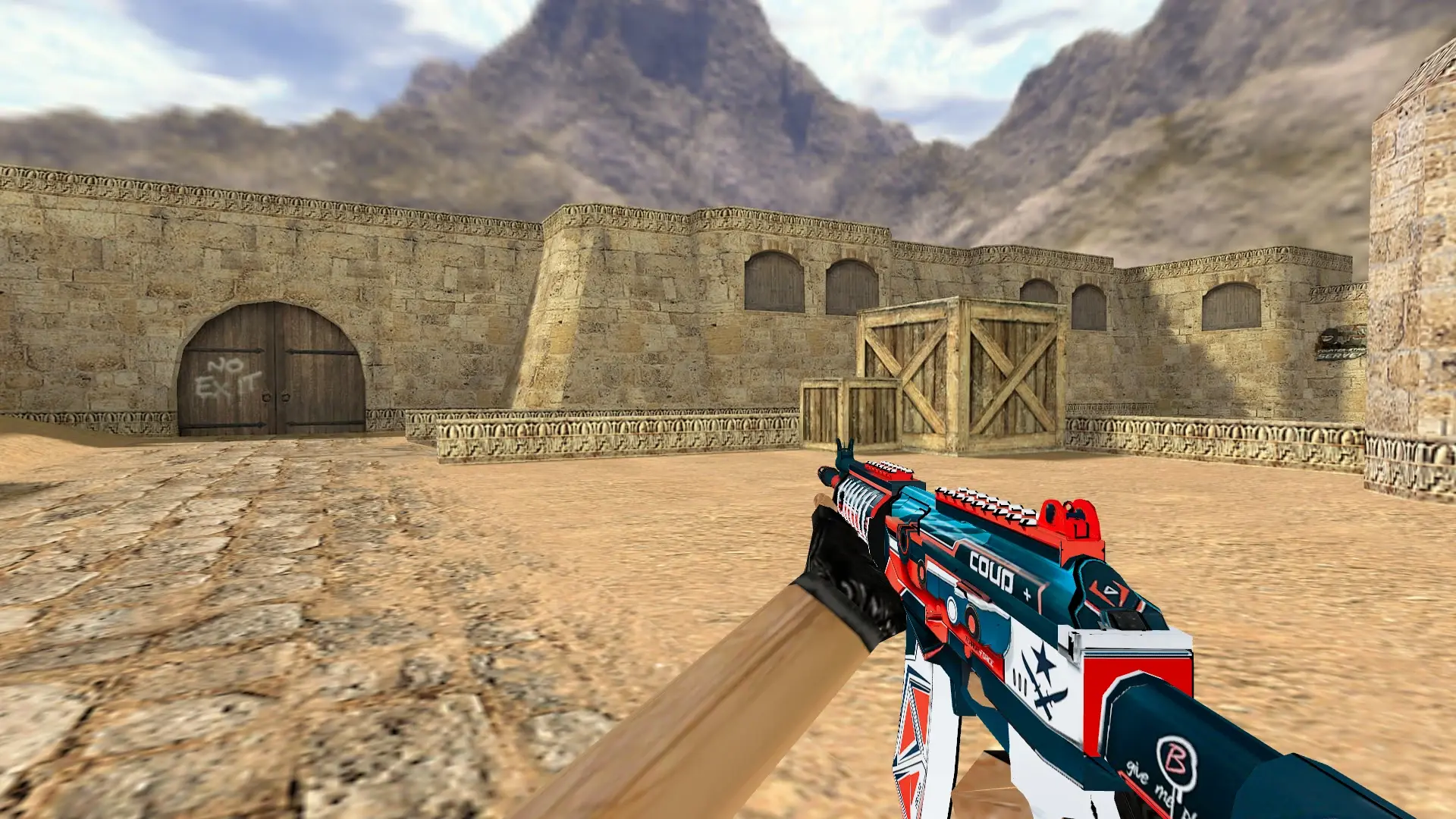 Galil Coup — de_dust2 (first person)