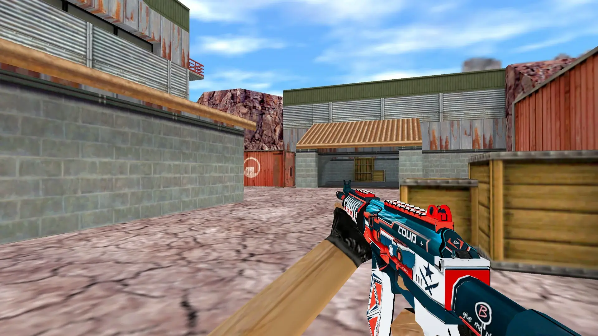 Galil Coup — de_nuke (first person)