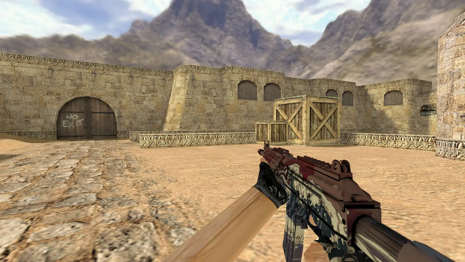 Galil | Crimson Tsunami — de_dust2 (first person)