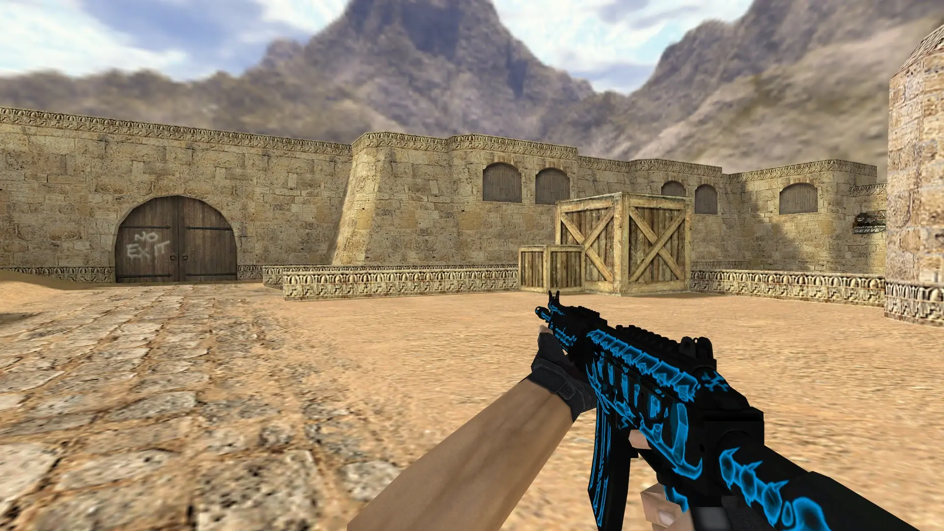 Galil Exposure — de_dust2 (first person)