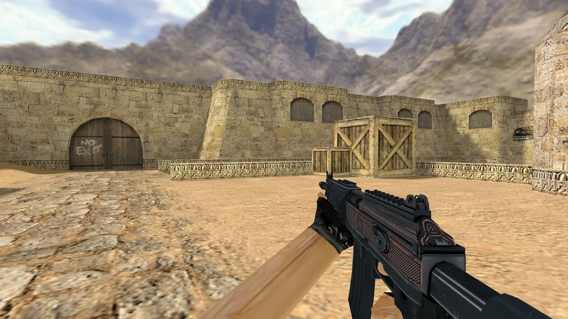 Galil Vacuum — de_dust2 (first person)
