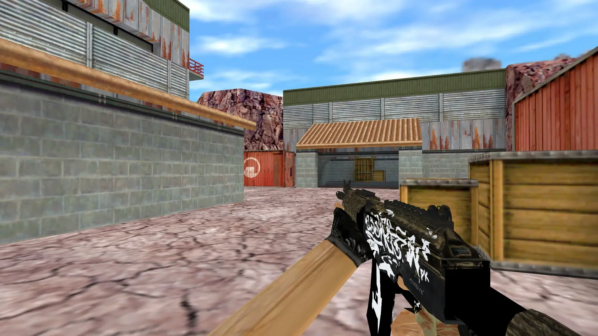 Galil | Wasteland Rebel — de_nuke (first person)