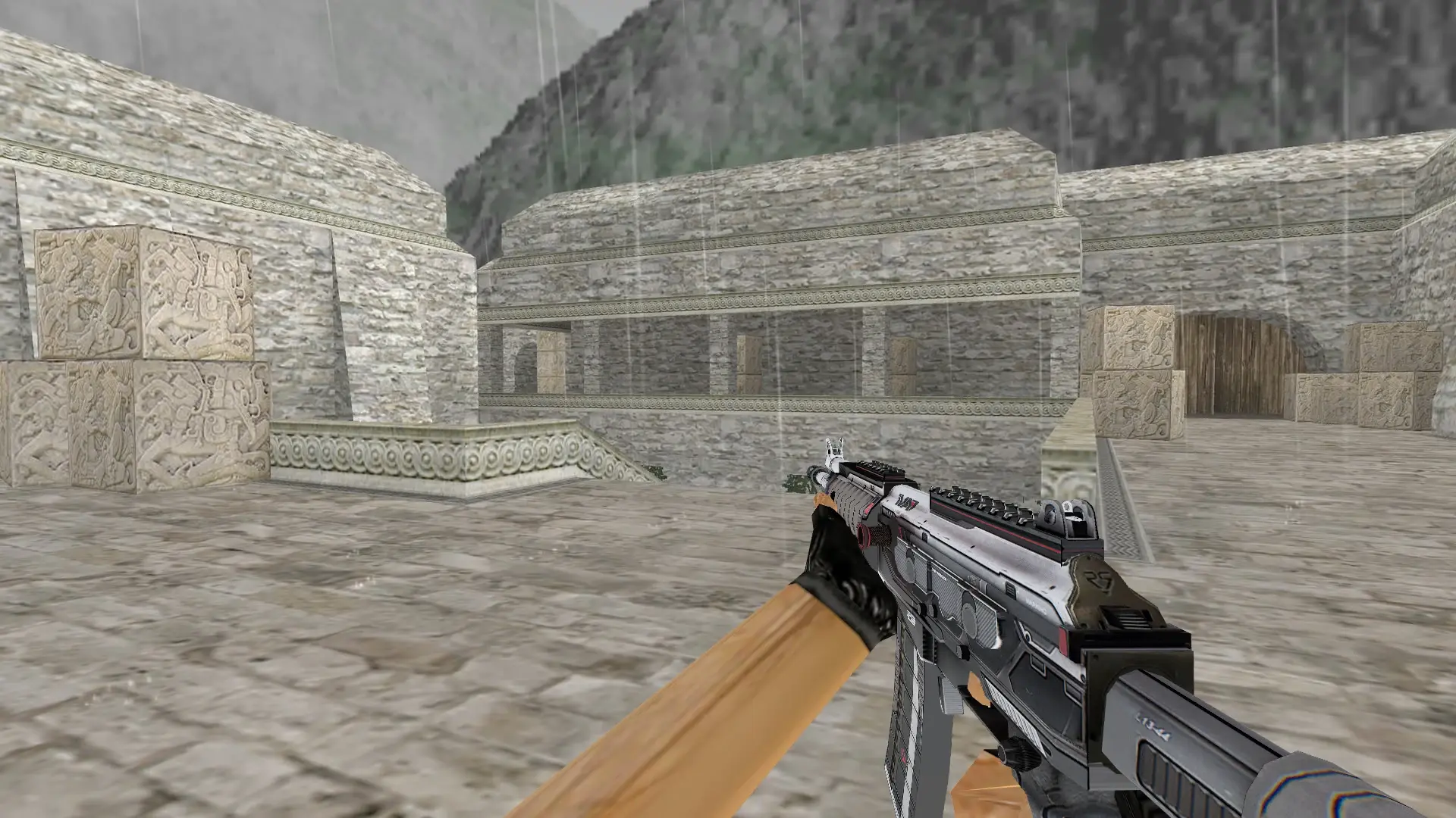 Galil Falcon — de_aztec (first person)