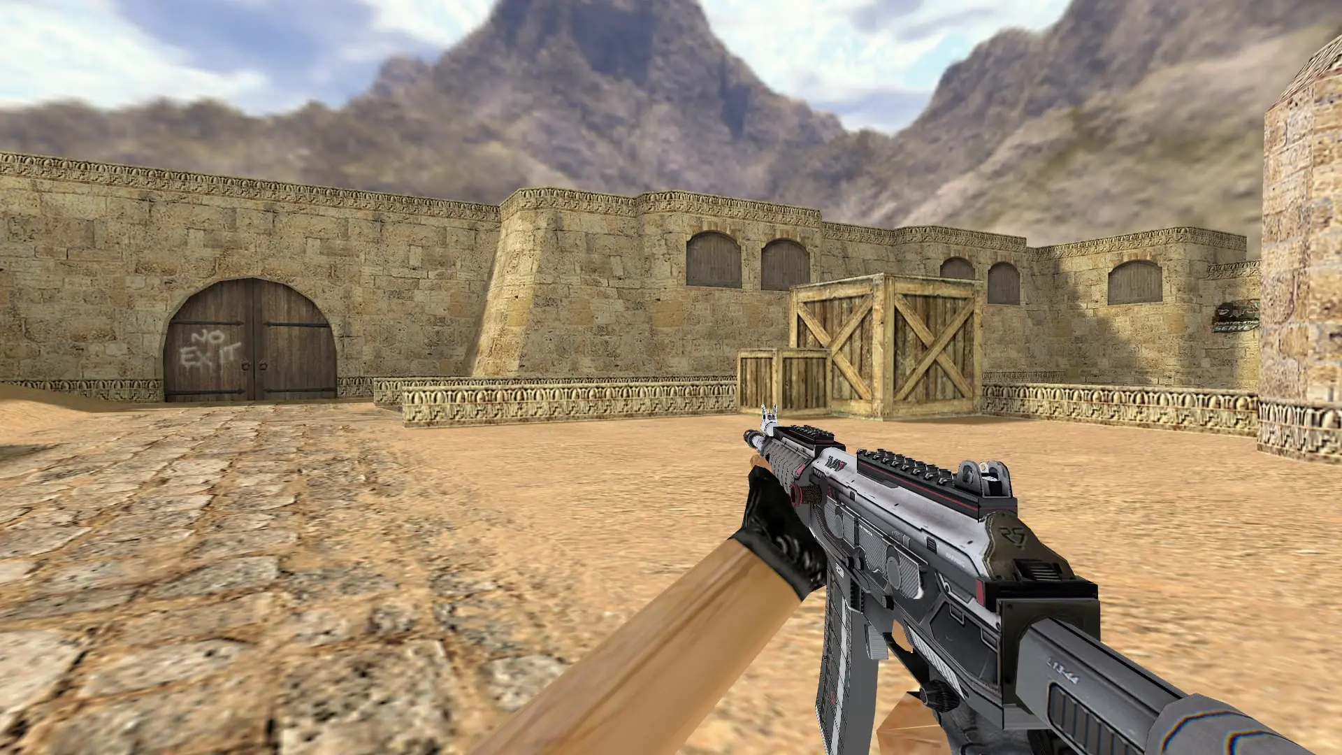 Galil Falcon — de_dust2 (first person)