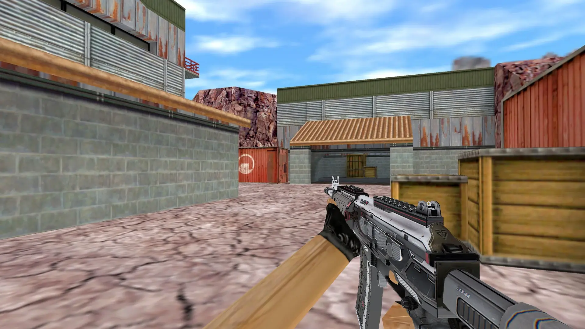 Galil Falcon — de_nuke (first person)