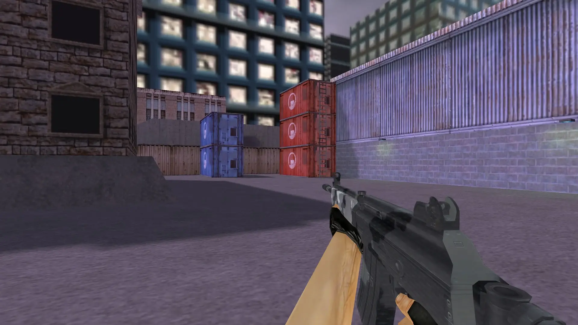 Galil Winter Camo — cs_assault (first person)