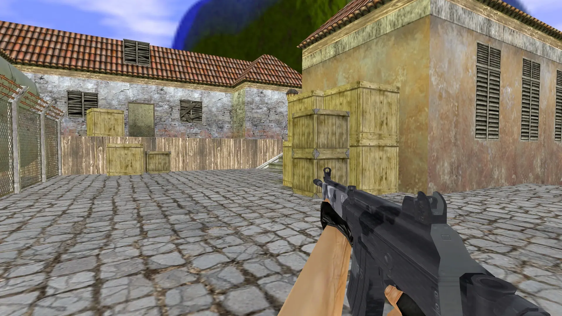 Galil Winter Camo — de_inferno (first person)