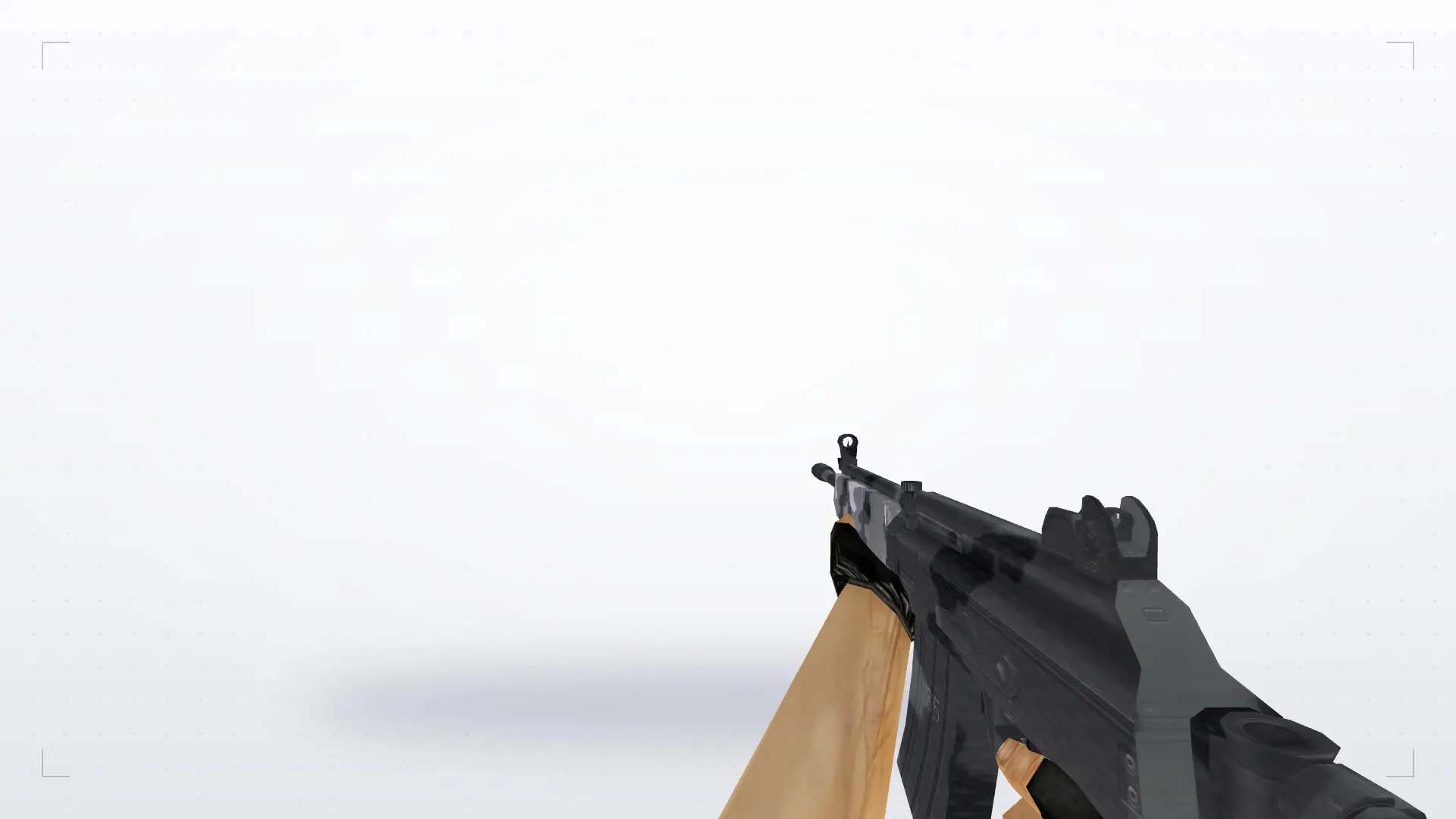 Galil Winter Camo — first person