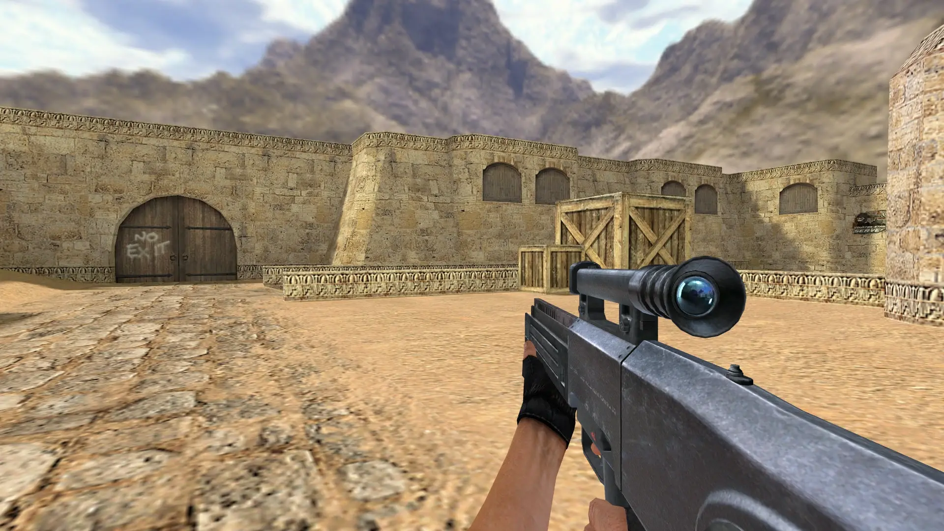 HK G11 Default — de_dust2 (first person)