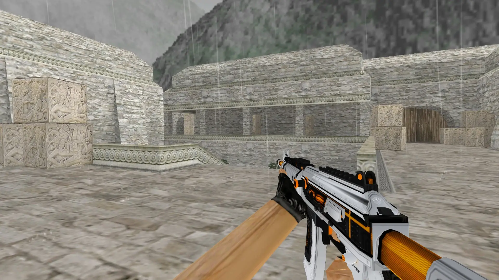 Galil Fusion — de_aztec (first person)