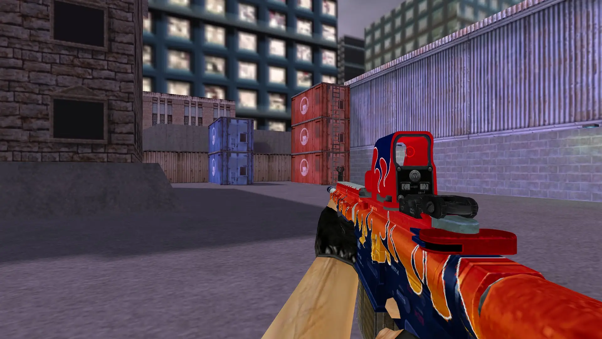 HK417 Jabberwockey — cs_assault (first person)