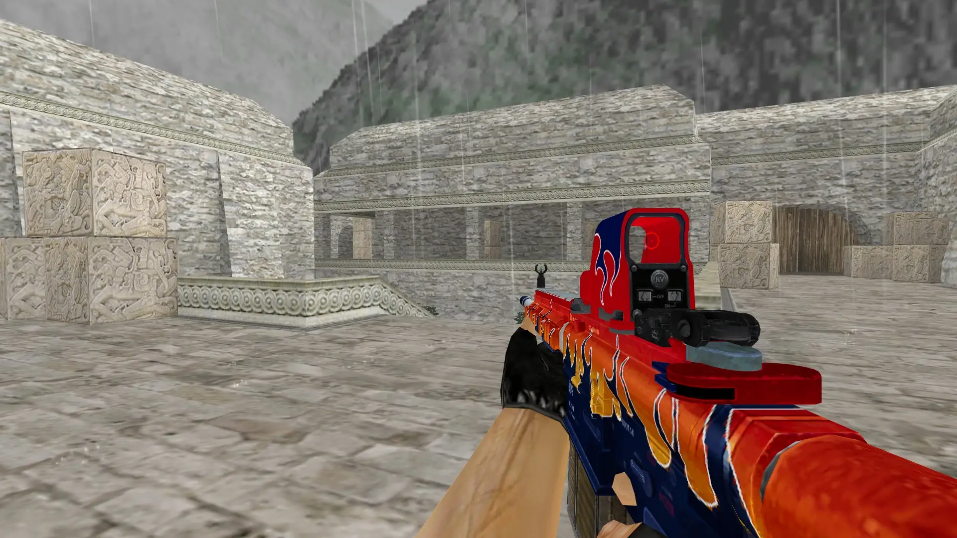 HK417 Jabberwockey — de_aztec (first person)