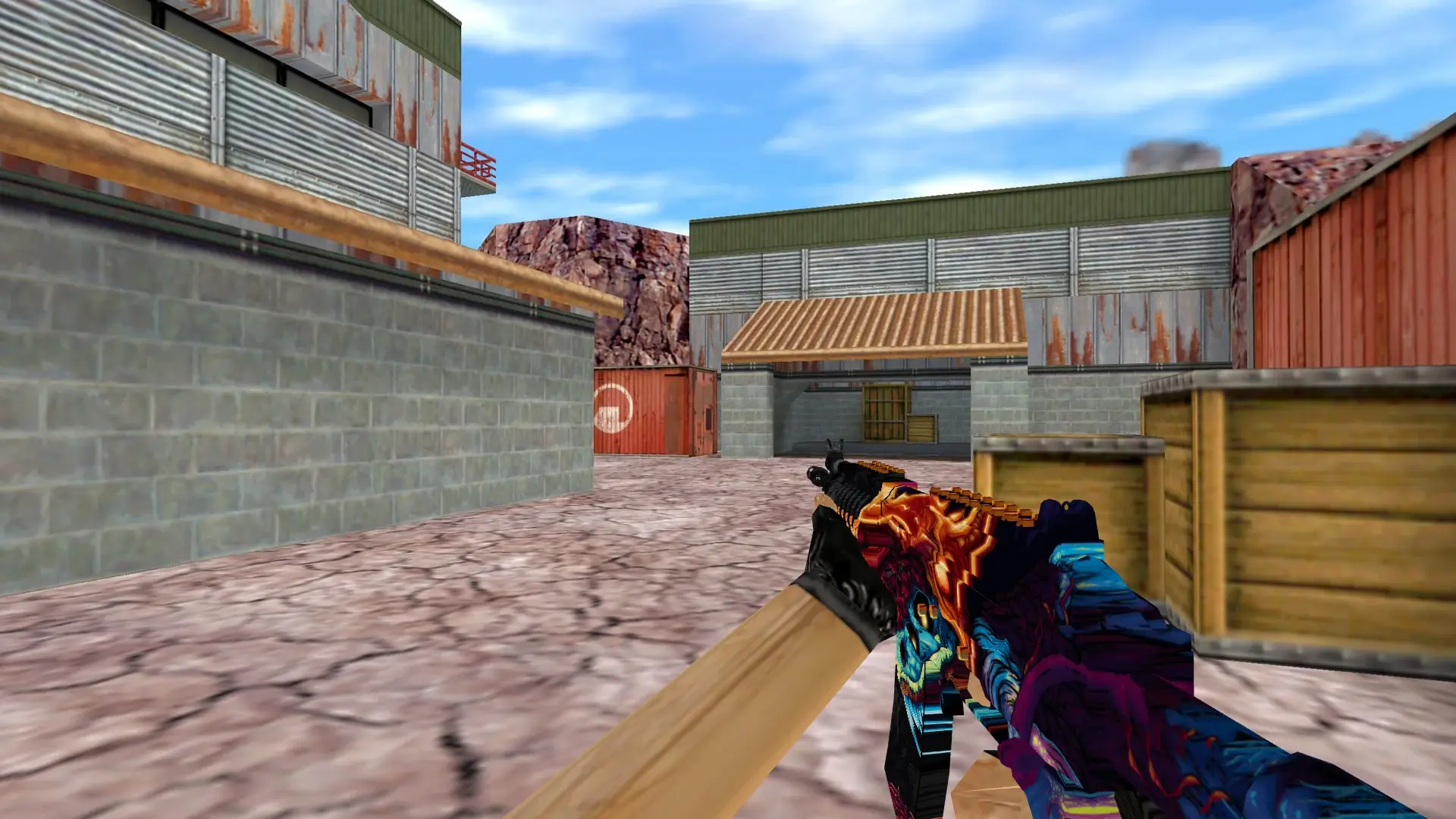 Galil Hyper Beast — de_nuke (first person)