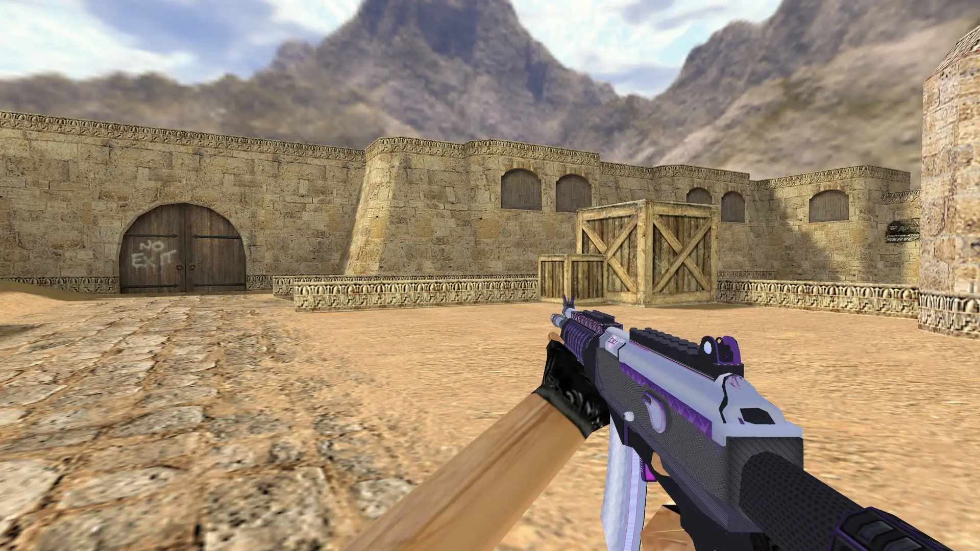 Galil Moore’s Law Purple — de_dust2 (first person)