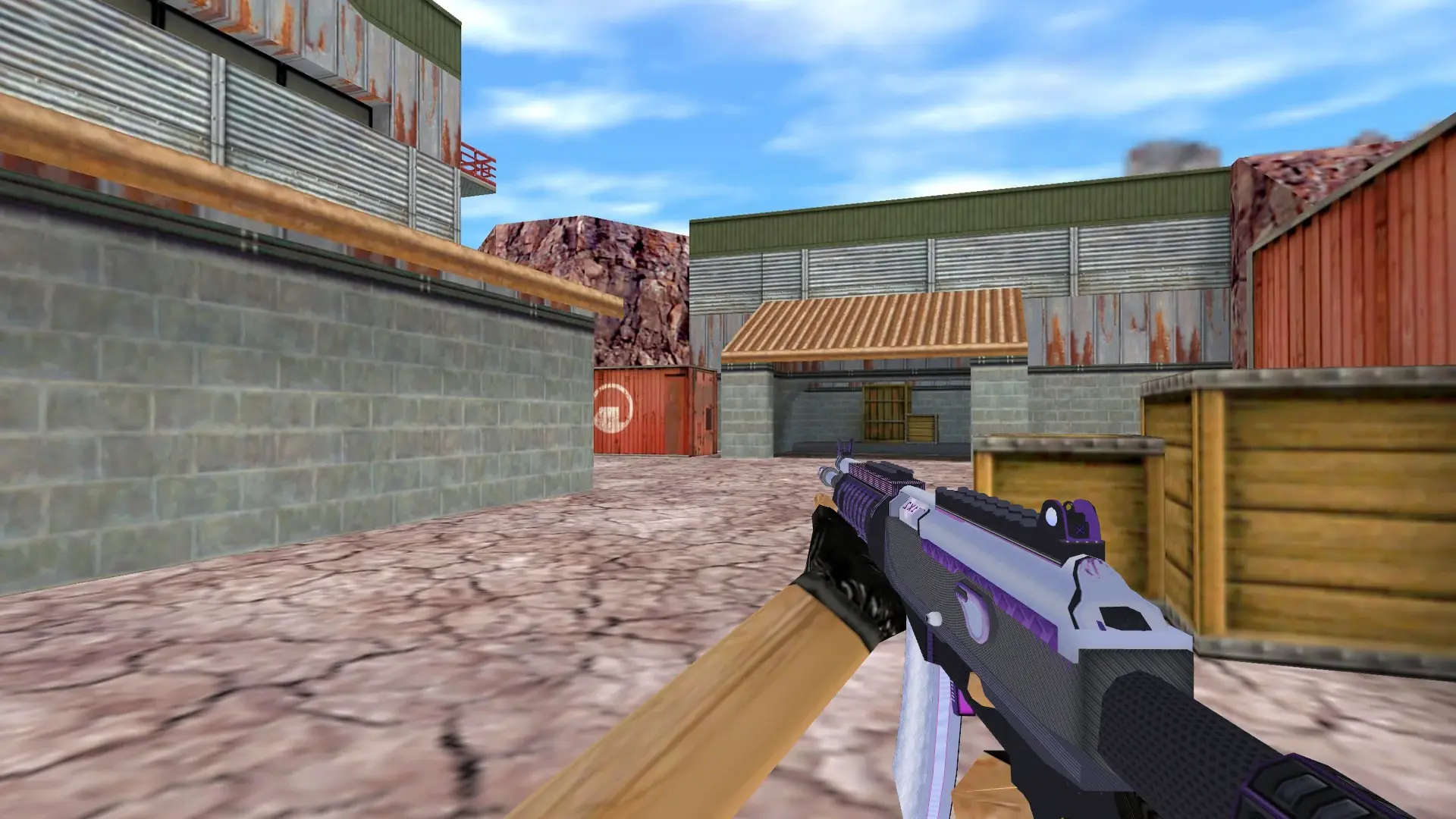 Galil Moore’s Law Purple — de_nuke (first person)