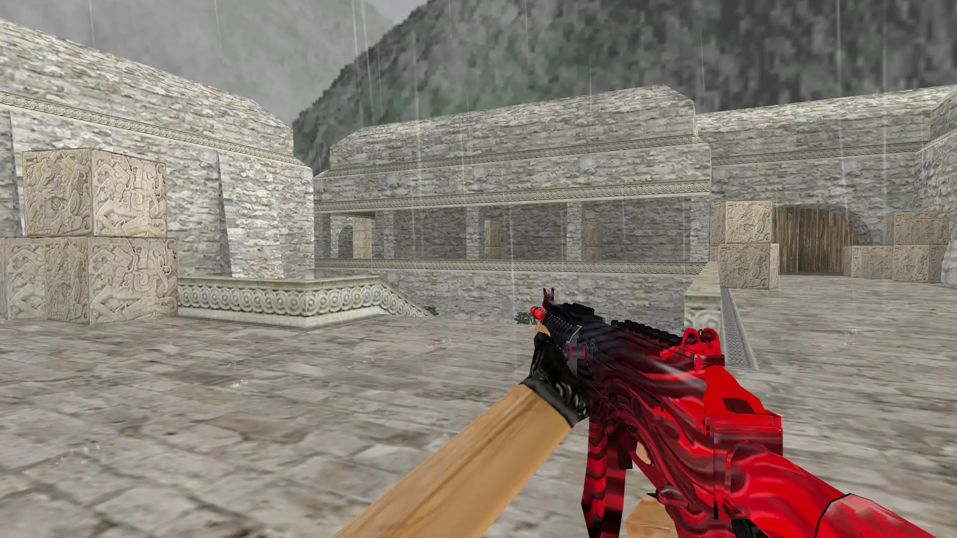 Galil Obsidian — de_aztec (first person)