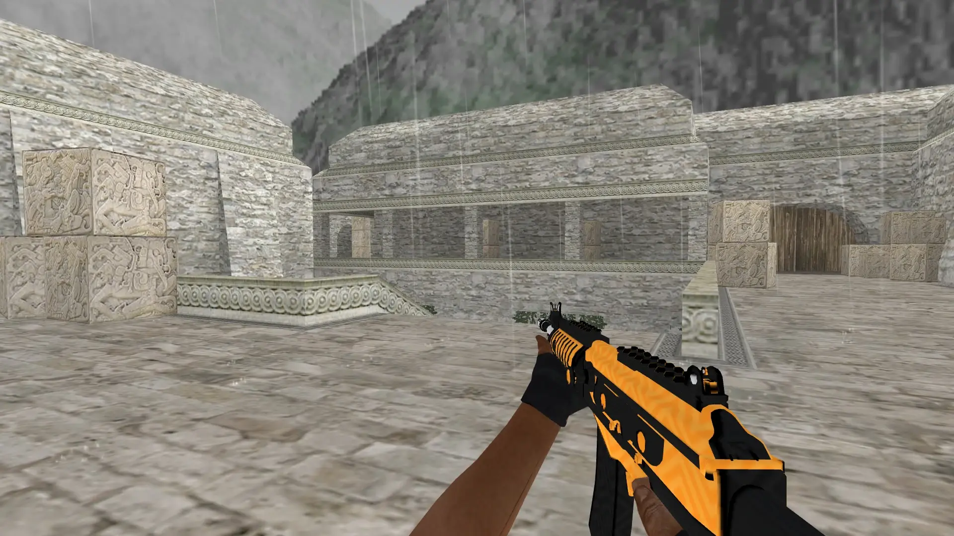 Galil Orange — de_aztec (first person)