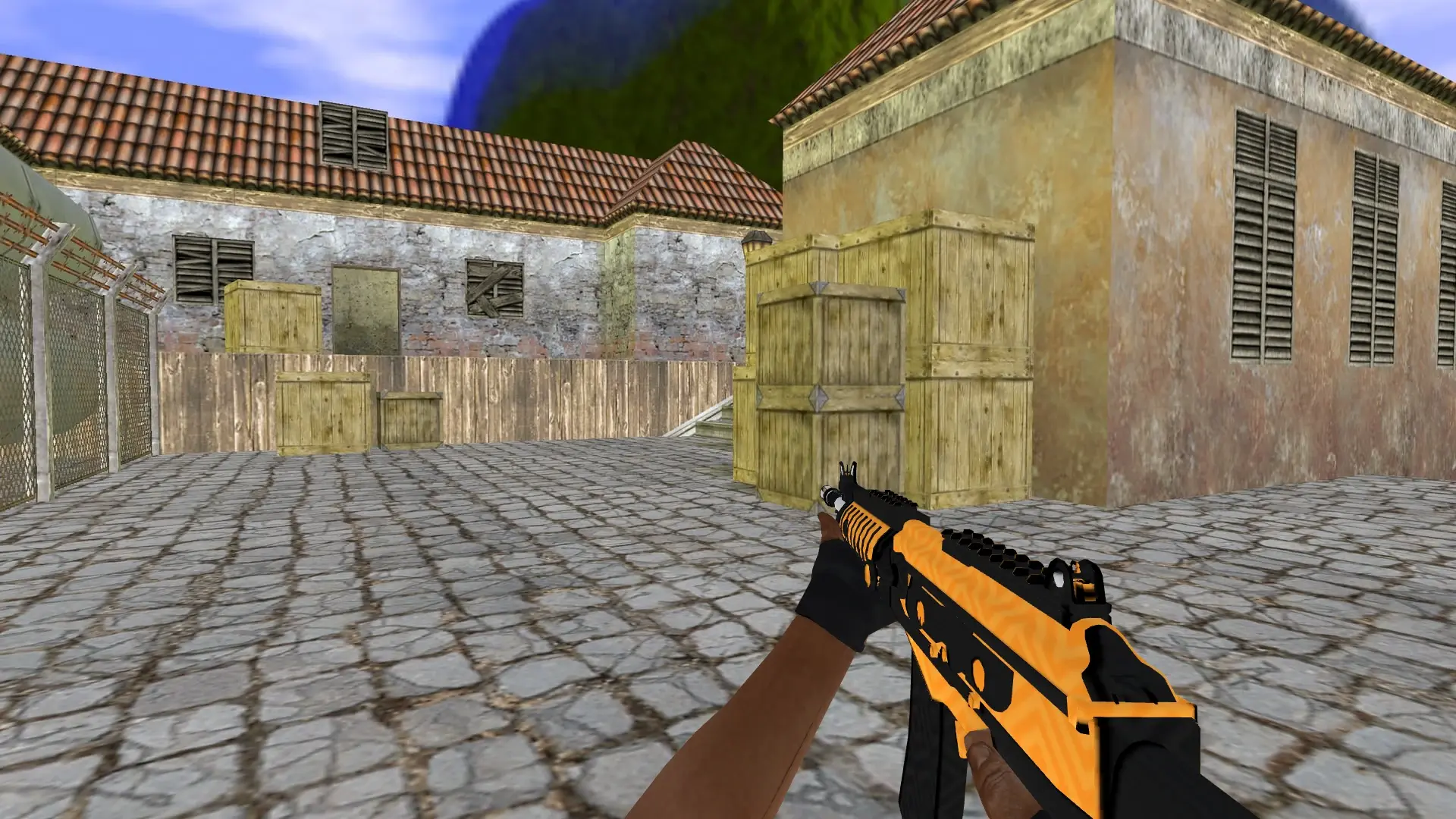 Galil Orange — de_inferno (first person)