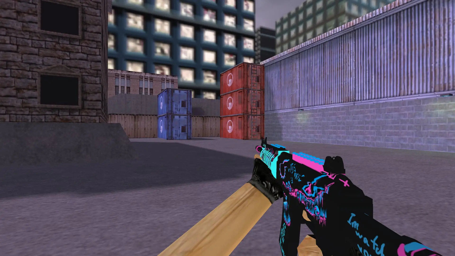 Galil Psychopath — cs_assault (first person)