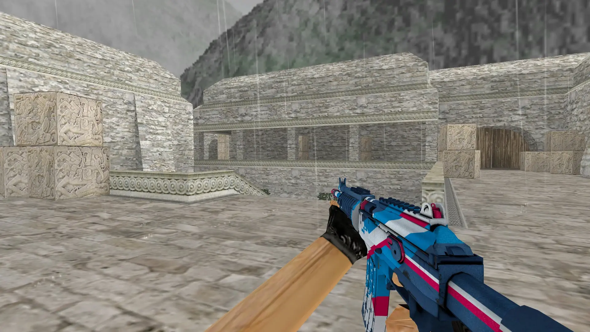 Galil Rocket Pop — de_aztec (first person)