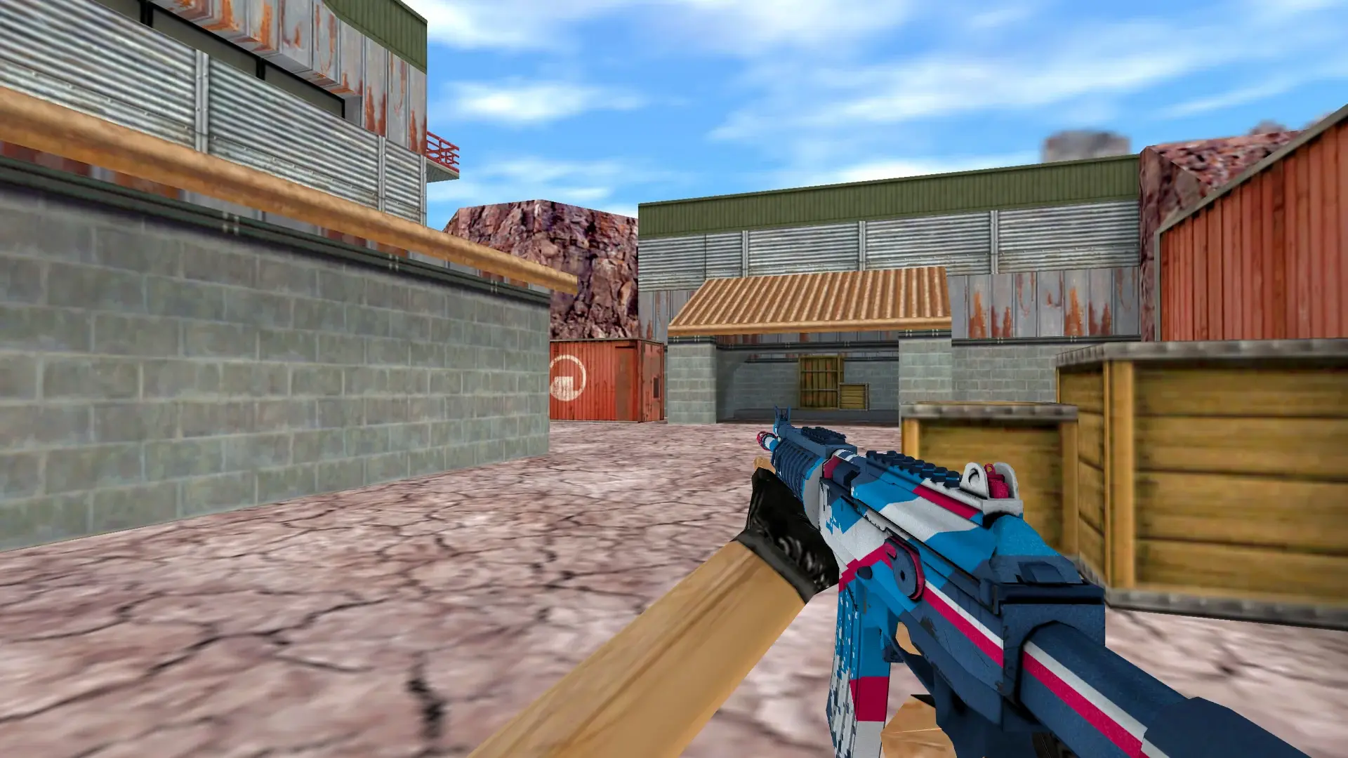 Galil Rocket Pop — de_nuke (first person)