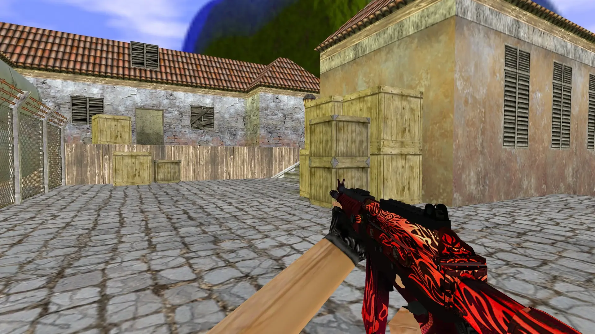 Galil Scorching Dragon — de_inferno (first person)