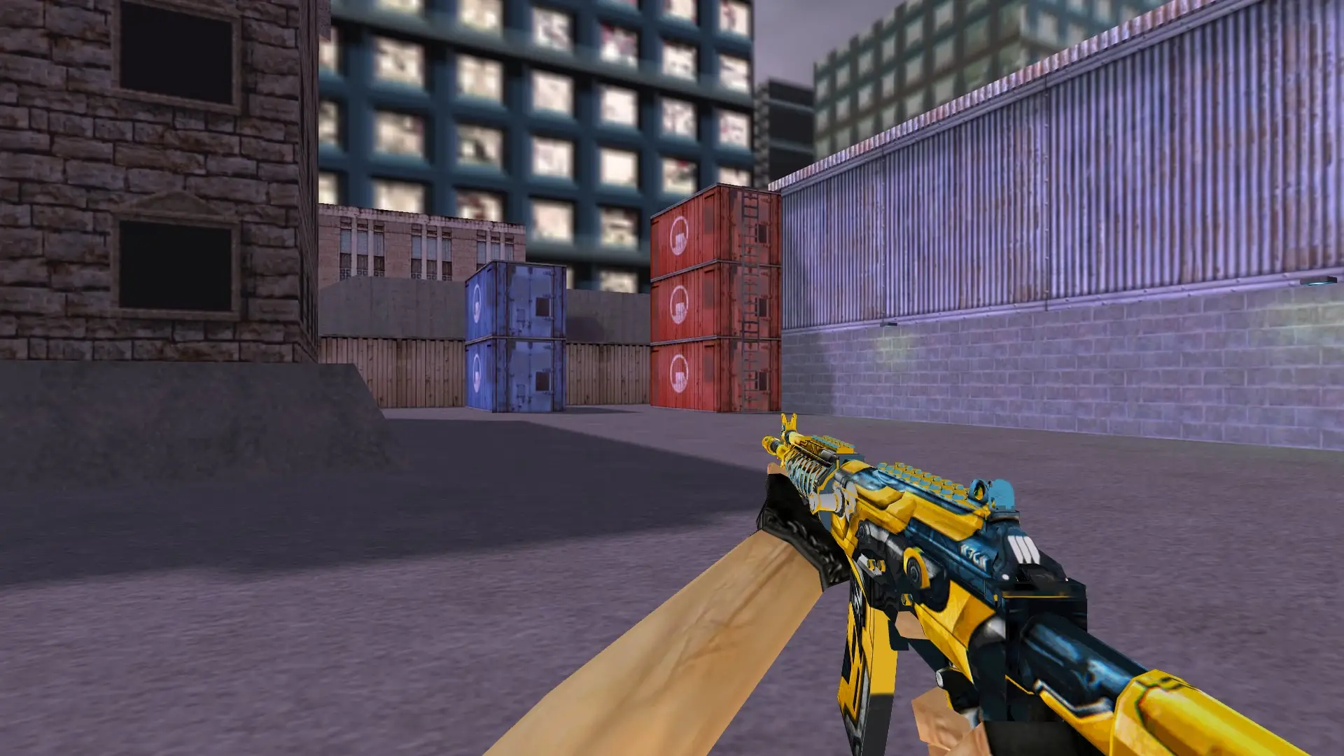Galil Sirius — cs_assault (first person)
