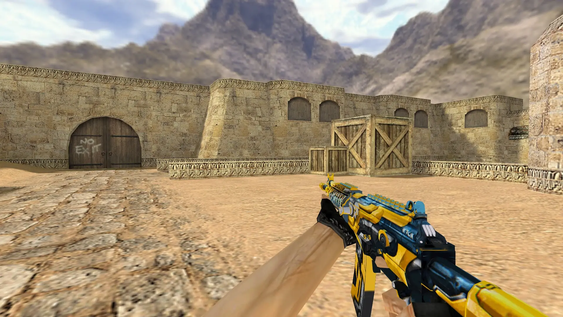 Galil Sirius — de_dust2 (first person)