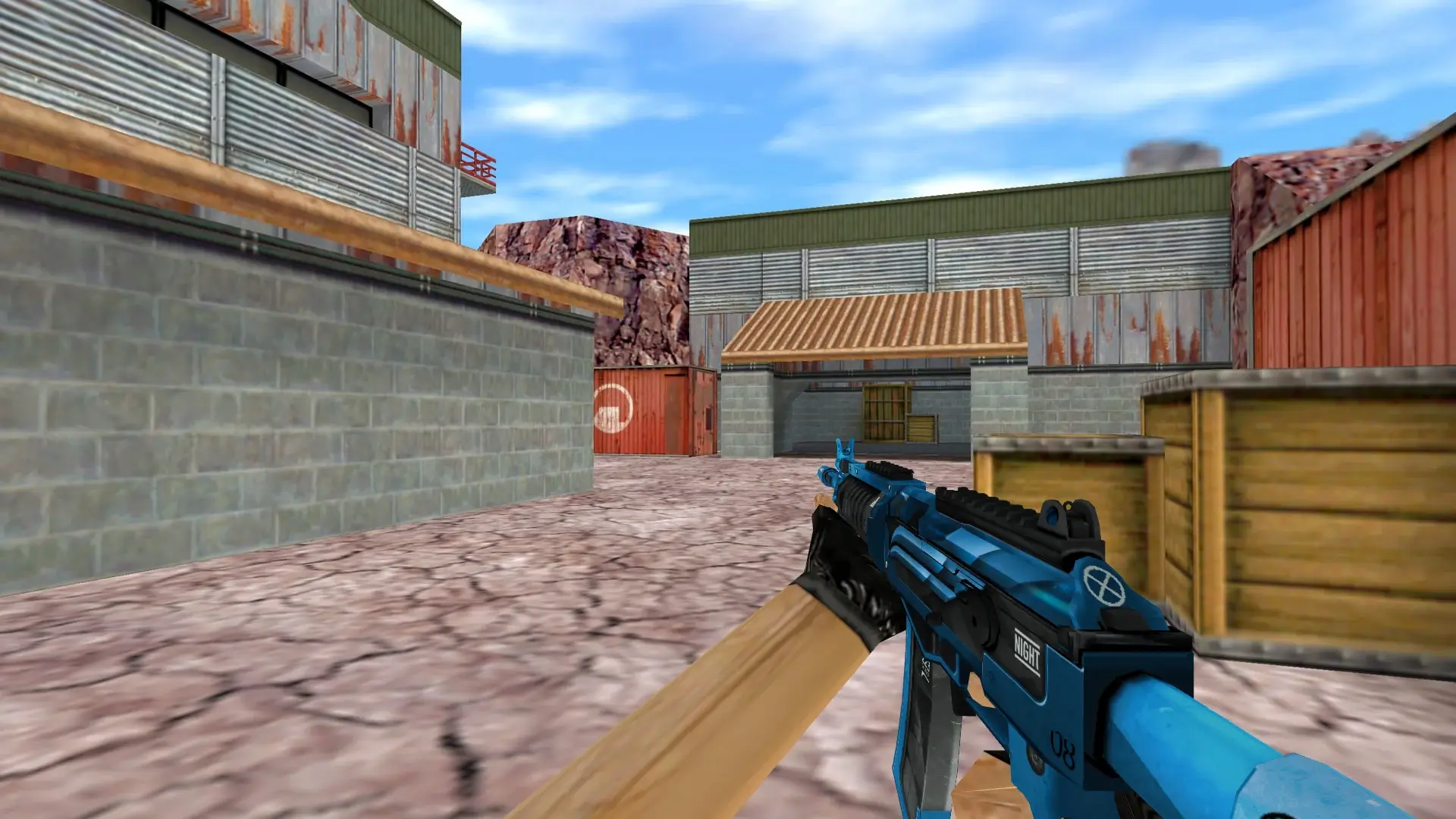 Galil Stone Cold — de_nuke (first person)